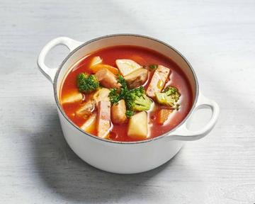 【たんぱく質たっぷり肉×3】Meat-Meat-Meatスープ