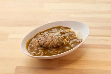 海老だしハンバーグカレー弁当