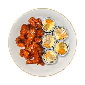 熟成キムチキンパとダッカンジョンCOMBO