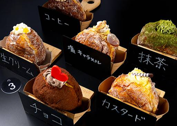 ナマ・ダーナツクリーム入りお好み4種