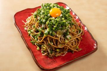 ネギ玉焼きそば
