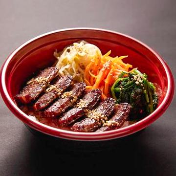 上牛カルビ丼 ご飯大盛り Beef Kalbi Bowl (Large Rice)