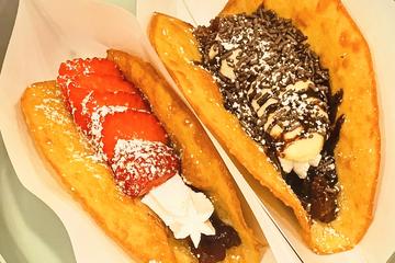 サクもち新食感！スイーツ沖縄タコス『タコあん』