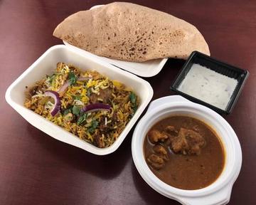 チキンビリヤニ＆選べるカレーセット chicken biryani ＆ curry set