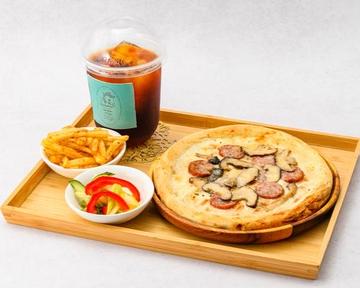 サラミときのこのホワイトソースセット