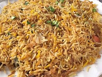 マトンビリヤニMuttonBiryani(インドバスマティ米使用)