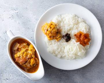 ベーコンエッグカレー Bacon and Egg Curry