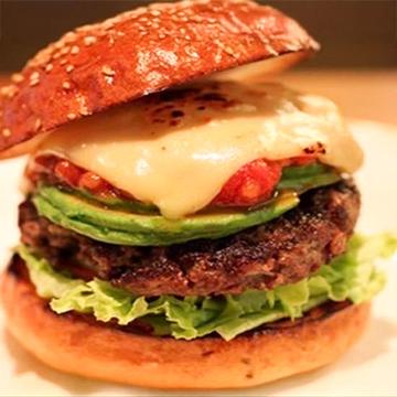 アボカドサルサバーガー