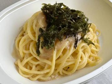 乾燥岩海苔のせタラコスパゲッティ