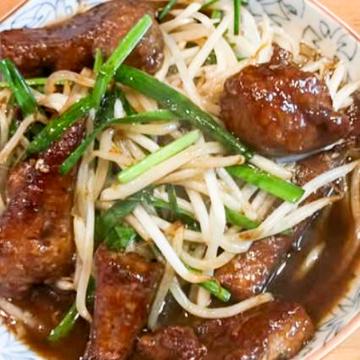 究極のレバニラ定食