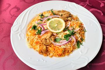 チキンビリヤニ(単品・ライタ付) Chiken Biriyani