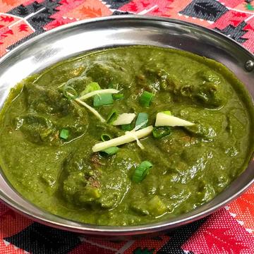 パラクマトン palak mutton