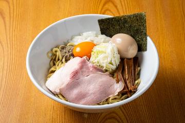 味玉鶏油まぜそば