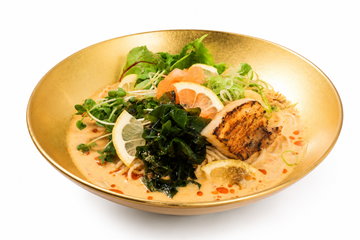 冷やし檸檬たんたん蕎麦