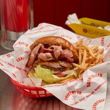 【SET】プレミアムベーコンチーズバーガー  Premium Bacon Cheese Burger