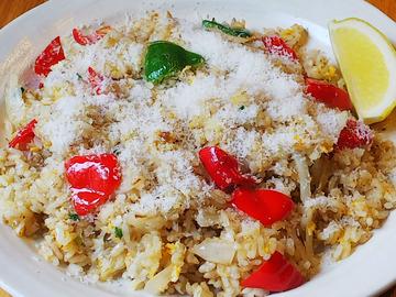 タイ風グリーンカレーチャーハン Thai-Style Green Curry Fried Rice
