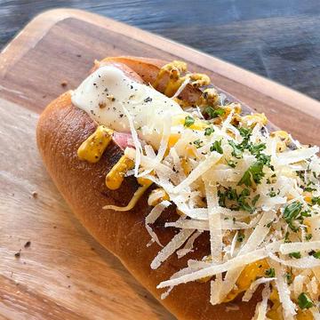 チーズドッグ(ポテトセット) Cheese dog+Potato