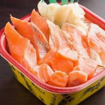 53 サーモン3種丼 Rice Topped With 3 Types Of Salmon