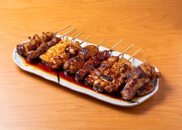 お一人様向け！焼鳥おまかせ盛り(6本タレ)