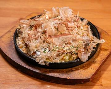 米粉を使ったグルテンフリーお好み焼き(プレーン)