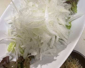 カリカリじゃこ玉ねぎスライスサラダ