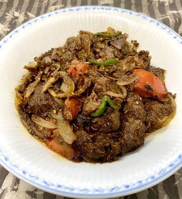 Mutton Pepper Masala マトンペッパーマサラ