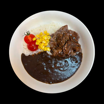 ハラルチキンカレー + 和牛焼しゃぶ