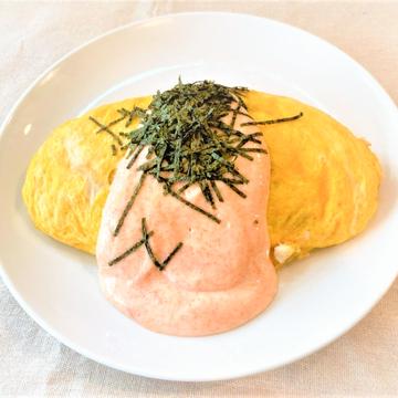 明太子マヨネーズオムライス
