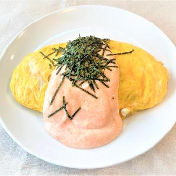 明太子マヨネーズオムライス