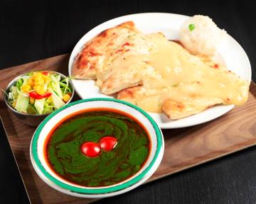 お好きなカレーとチーズナンSET CheeseNanSet