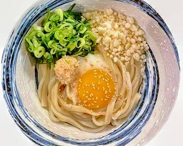 月見とろろうどん(温) 中