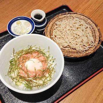 ネギトロしらす丼&手打ち蕎麦セット