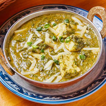 サグパニールカレー Saag Paneer Curry