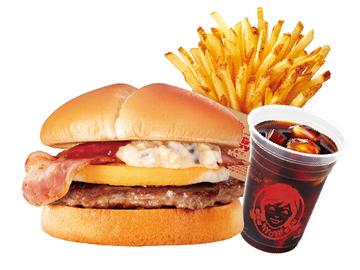 Jr.ベーコンエッグバーガーセット