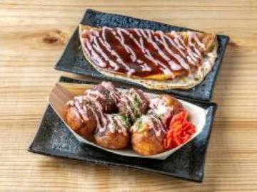 【人気NO.3】明太マヨたこ焼き・明太マヨイカ焼きセット