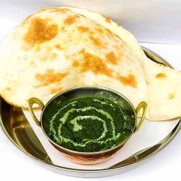 サグ・チキンカレーセット / Spinach Chicken Curry Set