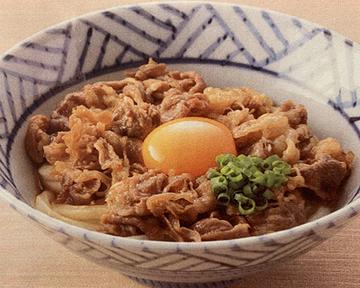 【人気No.2】牛すき釜玉うどん