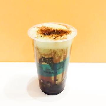 自家製黒糖抹茶ミルクフォーム