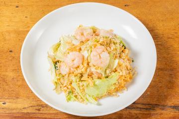 メガ盛エビレタス炒飯(3倍)