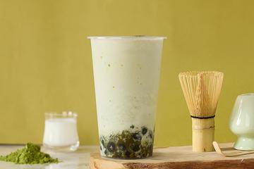 タピオカ 抹茶ミルクティー Tapioca Matcha Milk Tea