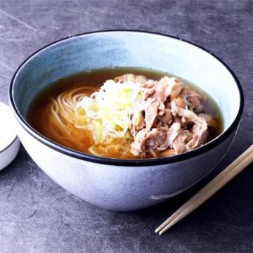 牛しぐれ温かけ蕎麦