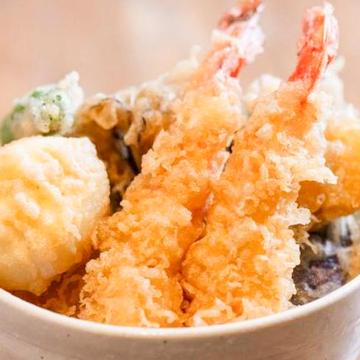 温玉のせ上天丼