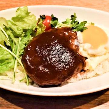 和牛ハンバーグのロコモコ丼
