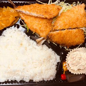 アジフライ弁当