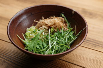 はりはり水菜そば