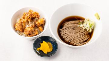 唐揚げ丼セット