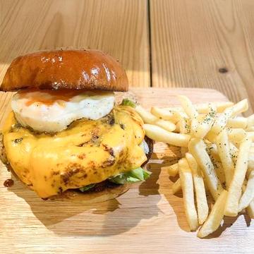 中洲ハンバーガー ポテトセット