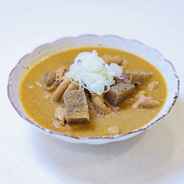 カレーもつ煮皿