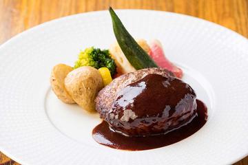 厳選和牛ハンバーグステーキ 赤ワインソース