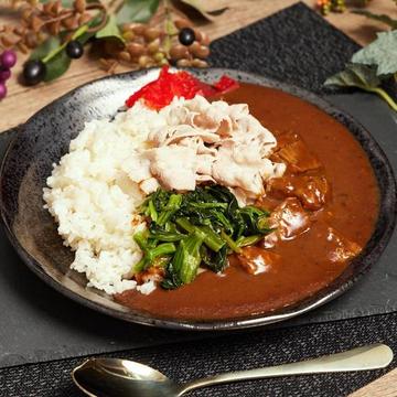 豚しゃぶほうれん草カレー